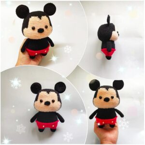 Mickey Amigurumi - Receitas de amigurumi em português